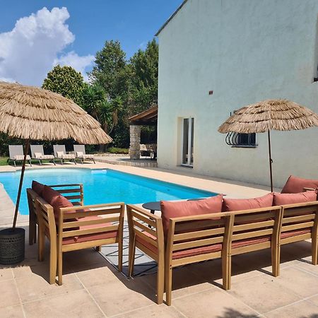 Belle Villa De Charme Avec Piscine Antibes Exterior foto