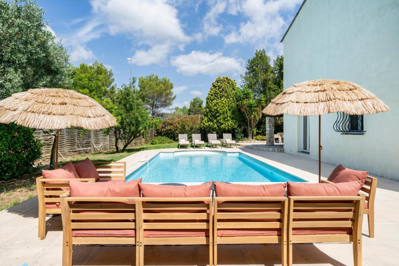 Belle Villa De Charme Avec Piscine Antibes Exterior foto